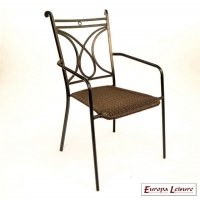 QDStores  Treviso Outdoor Garden Chairs (supplied as a Pack of 2)
