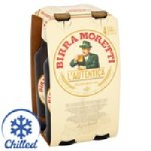 Birra Moretti Bottles, Delivered Chilled £4.50