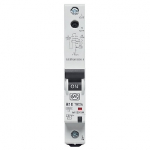 MK 10A 30mA Single Module RCBO AC £20.00