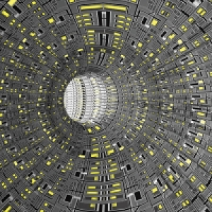 ohpopsi Data Wall Mural Multi X-large