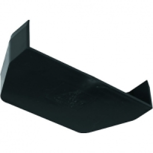 Wickes Black Squareline Gutter Internal Stopend