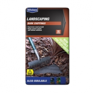 Wickes Bark Chippings 90L £6.49