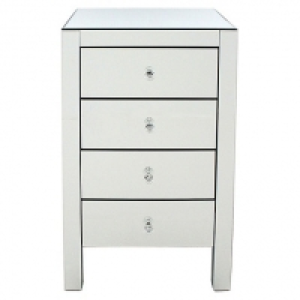 Mirrored 4 drawer chest £216.00