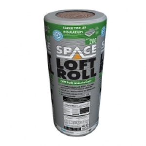 Knauf 200mm Super Top Up Loft Roll Insulation 5.61m2 £24.99