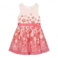 Debenhams J By Jasper Conran Girls pink floral burnout dress