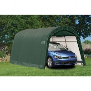 Rowlinson Shelterlogic Polythene Round Top Auto Shelter Gree