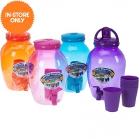 JTF  Drink Dispenser 4L with 6 Cups