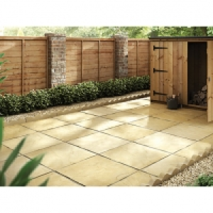 Marshalls Pendle Riven Buff 600 x 600 x 38mm Utility Paving