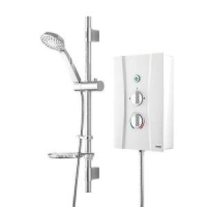 Wickes Hydro Thermostatic Electric Shower White 9.5kW £159.99