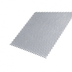 Wickes Perforated Steel Stretched Metal Sheet 120 x 1000mm x