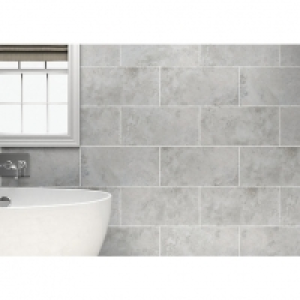 Wickes Kensington Grey Ceramic Tile 600 x 300mm