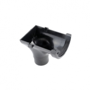 Wickes Black Minline Gutter External Outlet £4.23