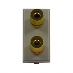 Wickes Gold Plated Twin Speaker Connector £4.00
