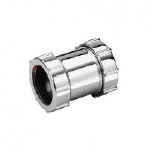 Wickes Pipe Connector Chrome Finish 32mm £1.69