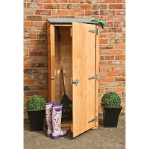 Wickes Shiplap Timber Garden Store Honey Brown - 2 x 2 ft