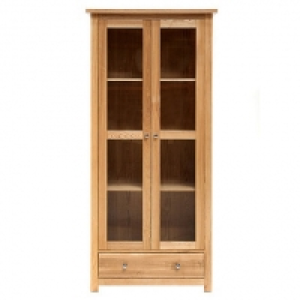 Ash Denver glazed display cabinet £575.00