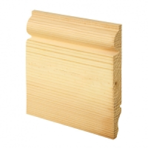 Wickes Dual Purpose Pine Torus/Ogee Skirting 19 x 145 x 2400