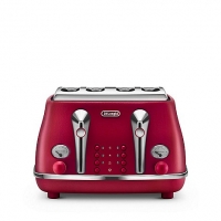 Debenhams Delonghi Flame red Elements toaster CTOE4003.R