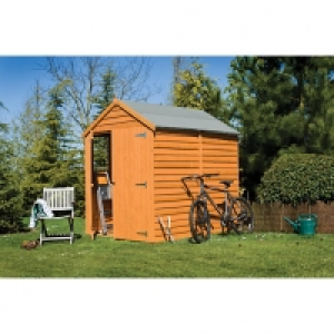 Wickes Double Door Windowless Overlap Apex Shed - 7 x 5 ft £279.99