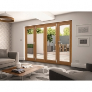 Wickes Albery External Door Folding Set Oak 10ft Wide £3,799.00