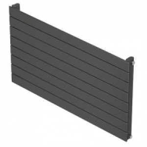 QRL Slieve Single Panel Horizontal Designer Radiator - Anthr