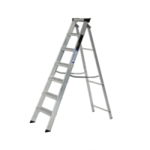 Youngman 7 Tread Industrial Builders Step Ladder £94.99