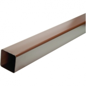 Wickes Brown Squareline Downpipe Length 2500mm £5.99