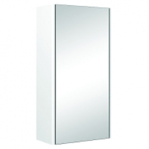 Wickes Bathroom Semi-frameless Single Mirror Cabinet White 3