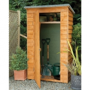 Forest Garden Overlap Timber Tool Store Dip Treated with Ass