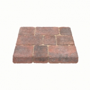Marshalls Drivesett Duo Textured Cinder/Terracotta 240 x 160