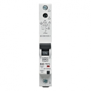 MK 40A 30mA Single Module RCBO AC