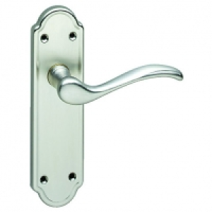 Urfic Lisbon Lever Latch Pair Satin Nickel