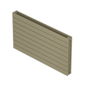 QRL Slieve Double Panel Horizontal Designer Radiator - Champ