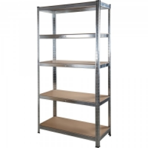 5 Tier Boltless Shelving 220x120x45cm £35.99