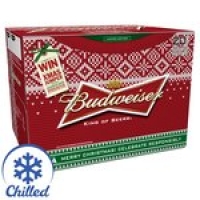 Morrisons  Budweiser Bottles, Delivered Chilled