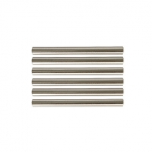 Wickes T Bar Handles Brushed Nickel Finish 135mm 6 Pack £15.39