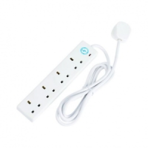 Wickes Surge Protected Extension Lead 4 Sockets 2m £6.00