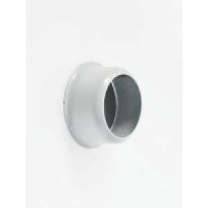 Concealed Rod Sockets White 25mm 2 Pack Interior