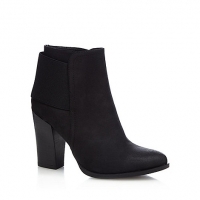 Debenhams Call It Spring Black Acililla block heeled ankle boots