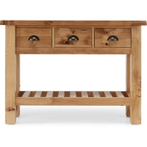 Oak Normandy console table £415.00