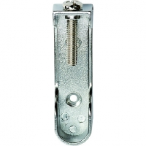 Wardrobe Rail Oval Face Top Socket Chrome 2 Pack Interior &pound;5.49