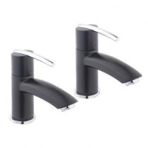 Wickes Versaille Bath Taps Black £30.00
