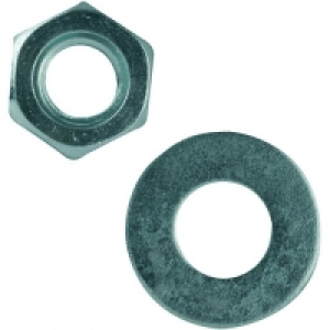 Wickes Nuts & Washers M6 Pack 10