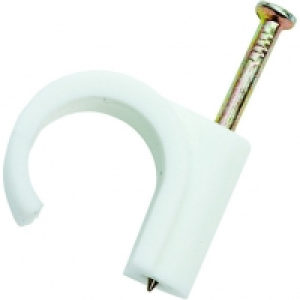 Wickes Nail In Pipe Clips 15mm (Pack of 10) £1.69