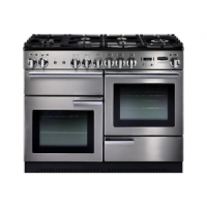 Rangemaster Professional Plus 110 Dual Fuel Cooker Stainless