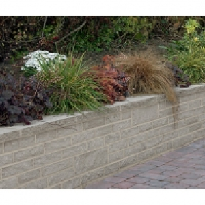 Marshalls Marshalite Ash 440 x 100 x 140mm Pitch Faced Walli