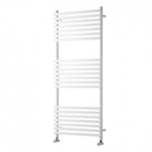 Wickes Invent Square Vertical Designer Towel Radiator - Whit