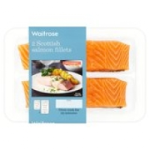 Ocado  Waitrose 2 Scottish Salmon Fillets