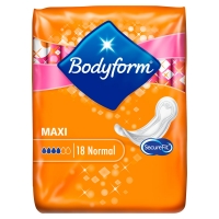 Wilko  Bodyform Maxi Towels Normal 18pk