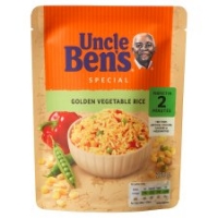 Tesco  Uncle Bens Express Golden Vegetable Rice 250G